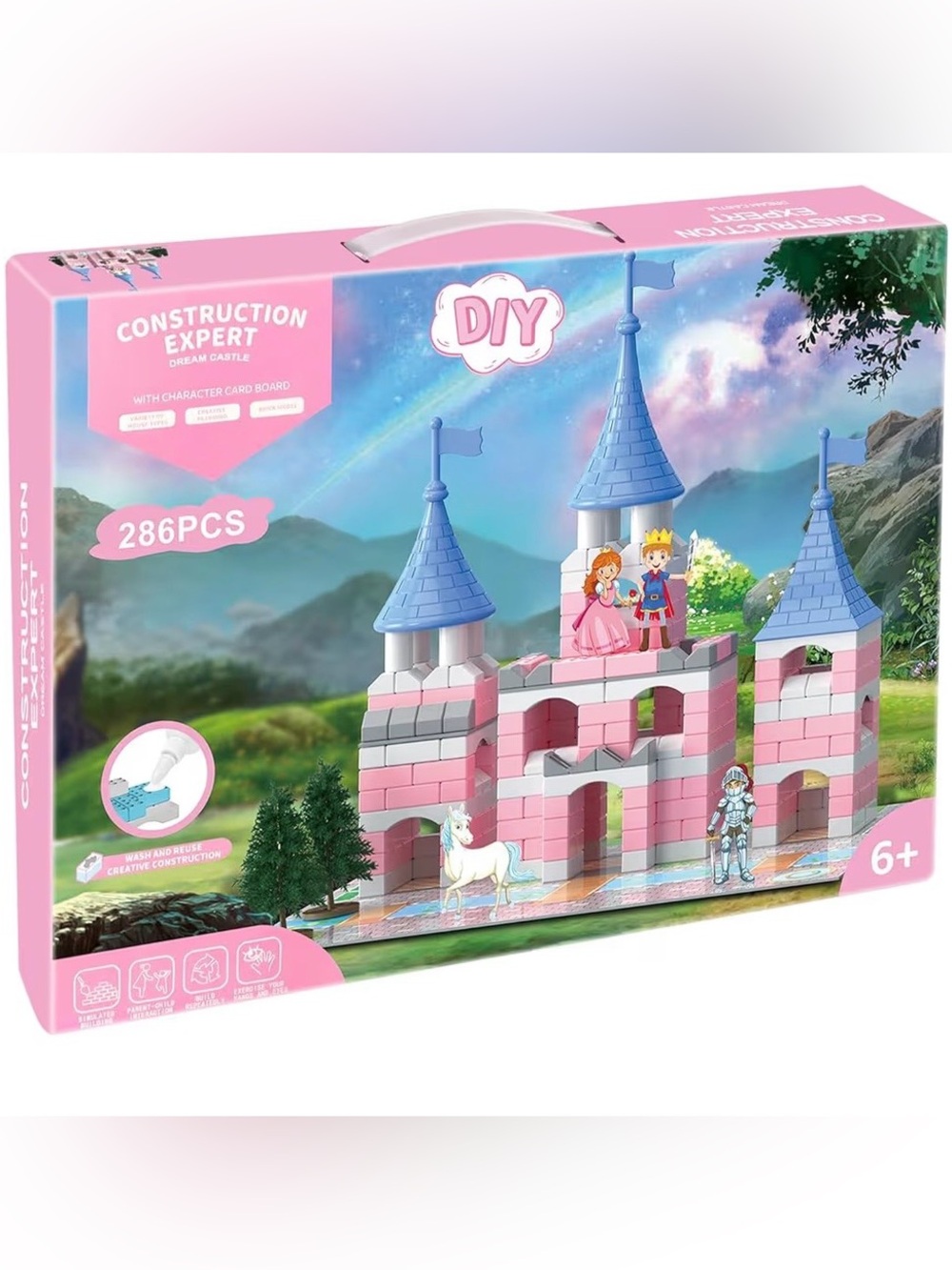 286 PCS Princess Castle Building Kit